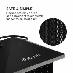 Bon marché 💯 Blumfeldt Chauffages Radiants Et Poêles De Jardin Heat Tower Radiateur Infrarouge 😉 -Jardin-et-Bricolage Soldes 10035348 uk 0006 logo blumfeldt Heat Tower Infrarot Heizstrahler schwarz