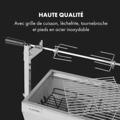 Coupon ⭐ Klarstein Grills Et Barbecues Sauenland Mini Gril Rôtissoire 🛒 -Jardin-et-Bricolage Soldes 10035371 fr 0003 logo