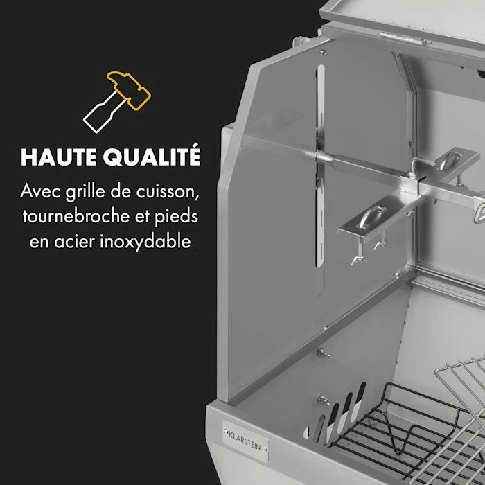 Offres 🧨 Klarstein Grills Et Barbecues Sauenland Pro XL Barbecue à Cochon De Lait 💯 3 Offres 🧨 Klarstein Grills Et Barbecues Sauenland Pro XL Barbecue à Cochon De Lait 💯 – Image 3