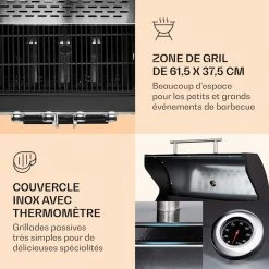 Acheter ⭐ Klarstein Grills Et Barbecues Valdosta 4.1 Barbecue à Gaz 😍 8 Acheter ⭐ Klarstein Grills Et Barbecues Valdosta 4.1 Barbecue à Gaz 😍 -Jardin-et-Bricolage Soldes 10035415 fr 0003 logo