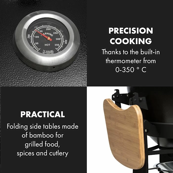 Sortie 🥰 Klarstein Grills Et Barbecues Duomo Barbecue Kamado 🥰 6 Sortie 🥰 Klarstein Grills Et Barbecues Duomo Barbecue Kamado 🥰 – Image 6