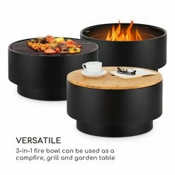 De gros đ Blumfeldt Chauffages Radiants Et PoĂȘles De Jardin Pompeji BrasĂ©ro đ 8 De gros đ Blumfeldt Chauffages Radiants Et PoĂȘles De Jardin Pompeji BrasĂ©ro đ -Jardin-et-Bricolage Soldes 10035515 uk 0003 logo blumfeldt Pompeji Feuerschale u Grill schwarz