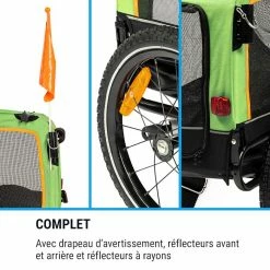 Acheter 🌟 KLARFIT Camping & Randonnée Remorque Et Poussette Pour Chien Corgi 2-en-1 🥰 -Jardin-et-Bricolage Soldes 10035540 fr 0005 logo
