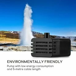 Grosses soldes 👍 Blumfeldt Décoration D'extérieur Fontaine Solaire Blumquell 🔔 -Jardin-et-Bricolage Soldes 10035542 uk 0006 logo blumfeldt Blumquell Solarbrunnen braun