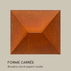 Acheter ⌛ Blumfeldt Chauffages Radiants Et Poêles De Jardin Desert Rust Square Brasero Bac à Fleurs Steel 52 X 46 Cm Rust Optics 🛒 -Jardin-et-Bricolage Soldes 10035751 fr 0003 logo