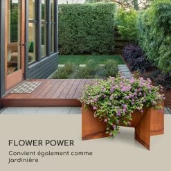 Acheter ⌛ Blumfeldt Chauffages Radiants Et Poêles De Jardin Desert Rust Square Brasero Bac à Fleurs Steel 52 X 46 Cm Rust Optics 🛒 -Jardin-et-Bricolage Soldes 10035751 fr 0005 logo