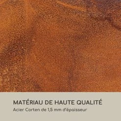 De gros 😍 Blumfeldt Chauffages Radiants Et Poêles De Jardin Desert Rust Round Brasero Bac à Fleurs Steel Ø 60 Cm Rost-Optik ❤️ -Jardin-et-Bricolage Soldes 10035753 fr 0004 logo