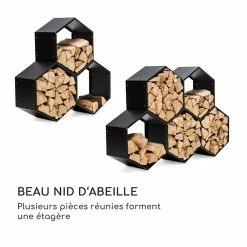 Remise ⭐ Blumfeldt Chauffages Radiants Et Poêles De Jardin Firebowl Hexawood Black Rangement Bois 😉 -Jardin-et-Bricolage Soldes 10035764 fr 0004 logo