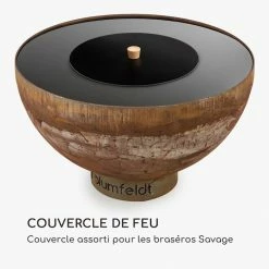 Vente flash 🥰 Blumfeldt Chauffages Radiants Et Poêles De Jardin Firebowl Savage Lid Couvercle De Brasero 💯 -Jardin-et-Bricolage Soldes 10035772 fr 0002 logo
