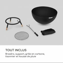 Les meilleures critiques de ⌛ Chauffages Radiants Et Poêles De Jardin Blumfeldt Fireball Wood Braséro 🎁 -Jardin-et-Bricolage Soldes 10035848 fr 0006 logo