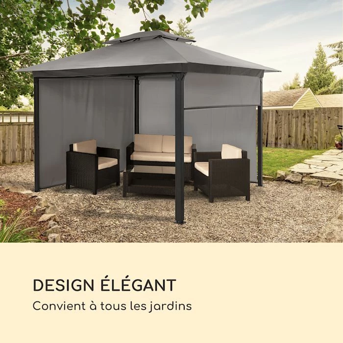 Acheter 🛒 Blumfeldt Pavillons Pour Réceptions Grandezza Cortina Pavillon De Jardin 🤩 6 Acheter 🛒 Blumfeldt Pavillons Pour Réceptions Grandezza Cortina Pavillon De Jardin 🤩 – Image 6