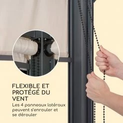 Nouveau 🌟 Blumfeldt Pavillons Pour Réceptions Grandezza Cortina Pavillon De Jardin 🧨 -Jardin-et-Bricolage Soldes 10035866 fr 0003 logo