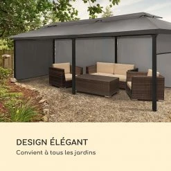 Remise 🎁 Blumfeldt Pavillons Pour Réceptions Grandezza Cortina Pavillon De Jardin 🎁 -Jardin-et-Bricolage Soldes 10035867 fr 0006 logo