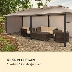 Les meilleures critiques de 🤩 Blumfeldt Pavillons Pour Réceptions Grandezza Cortina Pavillon De Jardin ✔️ -Jardin-et-Bricolage Soldes 10035868 fr 0006 logo