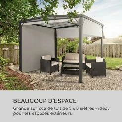 Tout neuf 🔥 Blumfeldt Pavillons Pour Réceptions Pantheon Cortina Solid Sky Pergola ⌛ -Jardin-et-Bricolage Soldes 10035872 fr 0004 logo