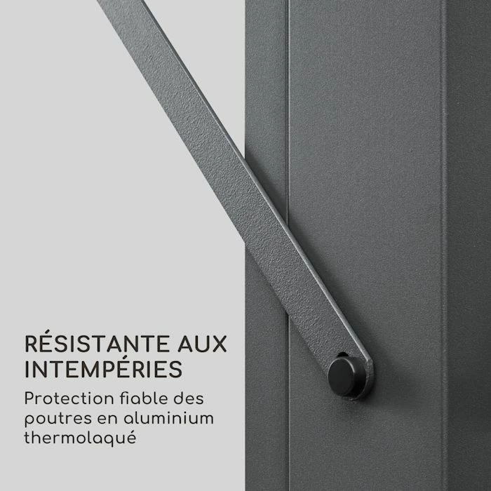 Nouveau 🛒 Blumfeldt Pavillons Pour Réceptions Pantheon Cortina Solid Sky Pergola 💯 5 Nouveau 🛒 Blumfeldt Pavillons Pour Réceptions Pantheon Cortina Solid Sky Pergola 💯 – Image 5