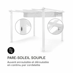 Coupon 🧨 Blumfeldt Pavillons Pour Réceptions Pantheon Pergola Tubes Carrés D'aluminium ⌛ -Jardin-et-Bricolage Soldes 10035875 fr 0004 logo