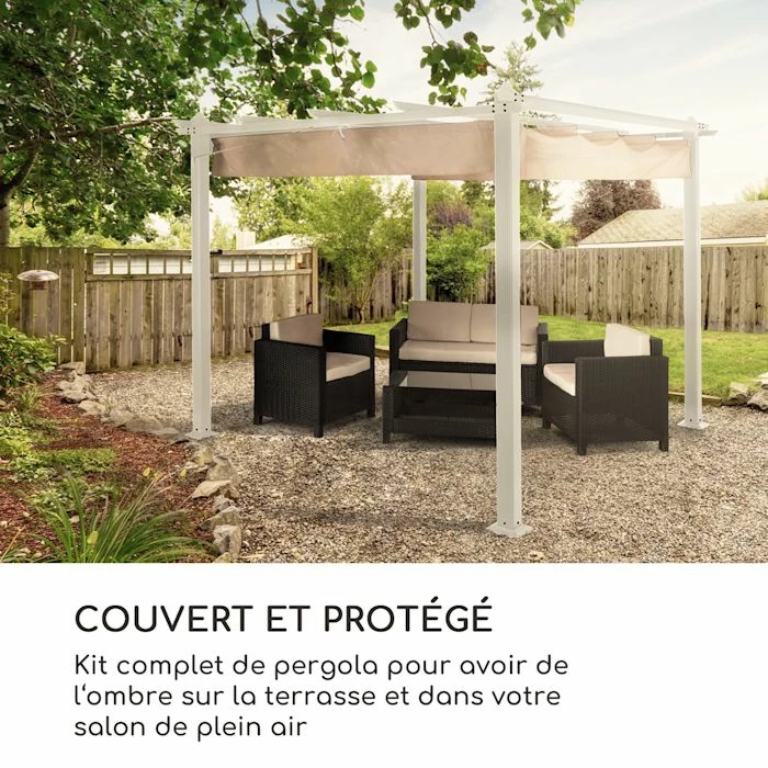 Nouveau đ Blumfeldt Pavillons Pour RĂ©ceptions Pantheon Pergola Tubes CarrĂ©s D'aluminium đ 2 Nouveau đ Blumfeldt Pavillons Pour RĂ©ceptions Pantheon Pergola Tubes CarrĂ©s D'aluminium đ â Image 2