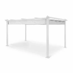 Offres 👍 Blumfeldt Pavillons Pour Réceptions Pantheon Pergola Tubes Carrés D'aluminium ⌛