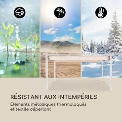 Remise 🔔 Blumfeldt Pavillons Pour Réceptions Pantheon Pergola Tubes Carrés D'aluminium 🧨 -Jardin-et-Bricolage Soldes 10035878 fr 0005 logo