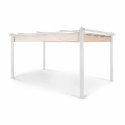 Remise 🔔 Blumfeldt Pavillons Pour Réceptions Pantheon Pergola Tubes Carrés D'aluminium 🧨