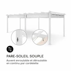 Tout neuf 🌟 Blumfeldt Pavillons Pour Réceptions Pantheon Pergola Tubes Carrés D'aluminium 🧨 -Jardin-et-Bricolage Soldes 10035879 fr 0004 logo