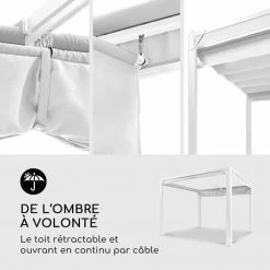 Meilleure vente 👍 Blumfeldt Pavillons Pour Réceptions Pantheon Cortina Pergola ✔️ -Jardin-et-Bricolage Soldes 10035881 fr 0003 logo