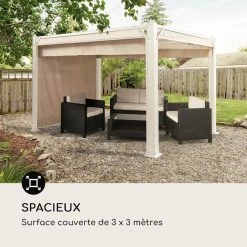 Budget 🛒 Blumfeldt Pavillons Pour Réceptions Pantheon Cortina Pergola 🧨 -Jardin-et-Bricolage Soldes 10035882 fr 0004 logo