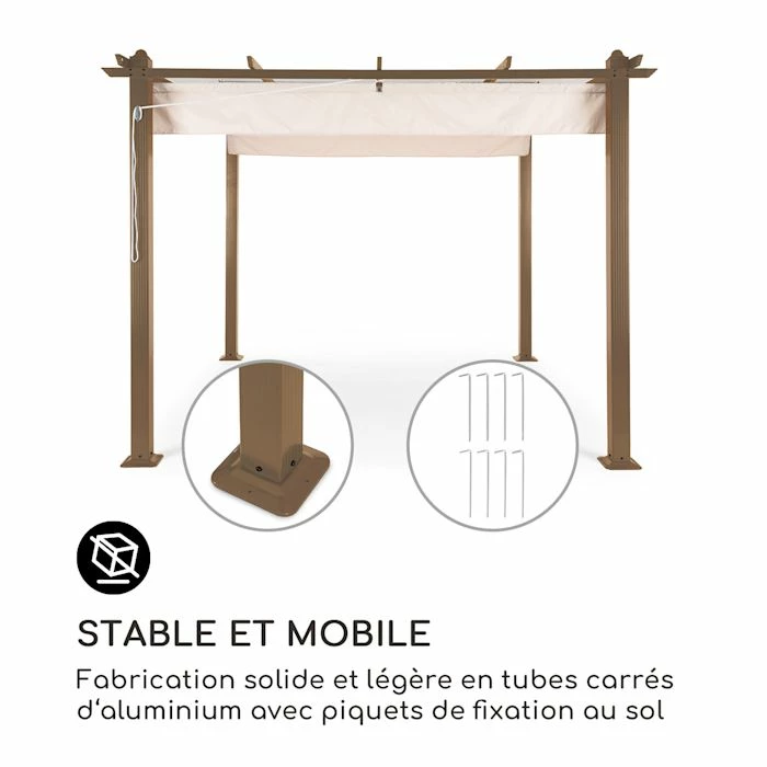 Acheter 👏 Blumfeldt Pavillons Pour Réceptions Pergola Panthéon Rust 😉 3 Acheter 👏 Blumfeldt Pavillons Pour Réceptions Pergola Panthéon Rust 😉 – Image 3