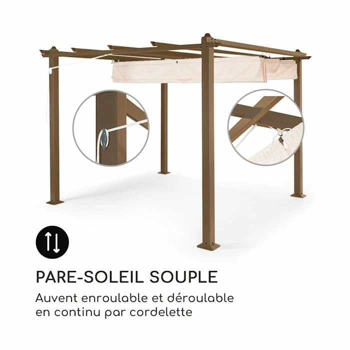 Acheter 👏 Blumfeldt Pavillons Pour Réceptions Pergola Panthéon Rust 😉 4 Acheter 👏 Blumfeldt Pavillons Pour Réceptions Pergola Panthéon Rust 😉 – Image 4