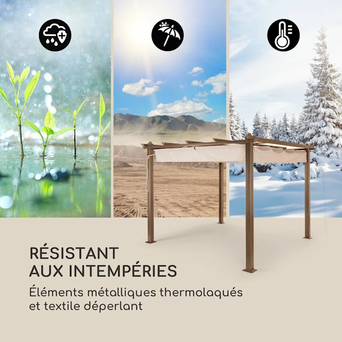 Acheter 👏 Blumfeldt Pavillons Pour Réceptions Pergola Panthéon Rust 😉 5 Acheter 👏 Blumfeldt Pavillons Pour Réceptions Pergola Panthéon Rust 😉 – Image 5