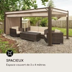 Promo 🎉 Blumfeldt Pavillons Pour Réceptions Pavillon Pantheon Cortina Rust 🔔 -Jardin-et-Bricolage Soldes 10035895 fr 0004 logo