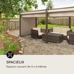 Vente flash ⭐ Blumfeldt Pavillons Pour Réceptions Pavillon Pantheon Cortina Rust ❤️ -Jardin-et-Bricolage Soldes 10035897 fr 0004 logo