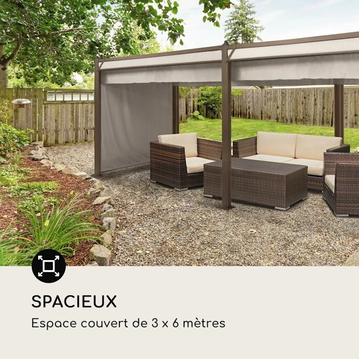 Le moins cher ⭐ Blumfeldt Pavillons Pour Réceptions Pavillon Pantheon Cortina Rust 😉 4 Le moins cher ⭐ Blumfeldt Pavillons Pour Réceptions Pavillon Pantheon Cortina Rust 😉 – Image 4