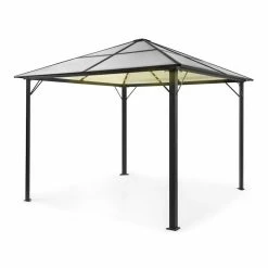 Tout neuf 😍 Blumfeldt Pavillons Pour Réceptions Pantheon Solid Sky Ambient Solar Pergola 👍