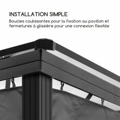 Coupon 👍 Blumfeldt Pavillons Pour Réceptions Pantheon Solid Sky Parois Latérales Pour Pergola 🛒 -Jardin-et-Bricolage Soldes 10035901 fr 0004 logo
