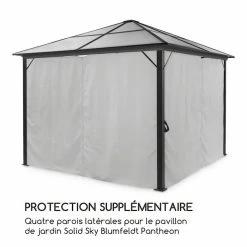 De gros 💯 Blumfeldt Pavillons Pour Réceptions Pantheon Solid Sky Parois Latérales Pour Pergola 🤩 -Jardin-et-Bricolage Soldes 10035903 fr 0003 logo