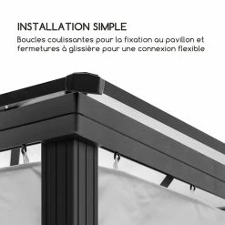 De gros 💯 Blumfeldt Pavillons Pour Réceptions Pantheon Solid Sky Parois Latérales Pour Pergola 🤩 -Jardin-et-Bricolage Soldes 10035903 fr 0004 logo