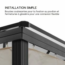Sortie 🎁 Blumfeldt Pavillons Pour Réceptions Pantheon Solid Sky Parois Latérales Pour Pergola 👏 -Jardin-et-Bricolage Soldes 10035904 fr 0004 logo
