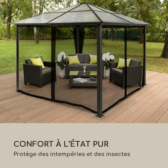 Les meilleures critiques de 😍 Blumfeldt Pavillons Pour Réceptions Pantheon Solid Sky Ambient Solar Parois Latérales Pour Pavillon 👏 2 Les meilleures critiques de 😍 Blumfeldt Pavillons Pour Réceptions Pantheon Solid Sky Ambient Solar Parois Latérales Pour Pavillon 👏 – Image 2