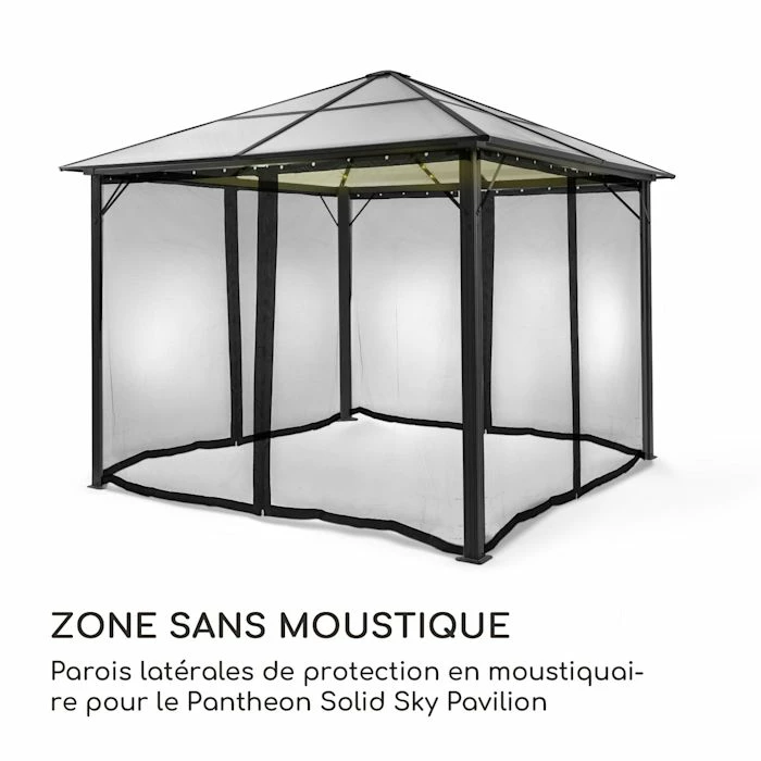 Les meilleures critiques de 😍 Blumfeldt Pavillons Pour Réceptions Pantheon Solid Sky Ambient Solar Parois Latérales Pour Pavillon 👏 3 Les meilleures critiques de 😍 Blumfeldt Pavillons Pour Réceptions Pantheon Solid Sky Ambient Solar Parois Latérales Pour Pavillon 👏 – Image 3