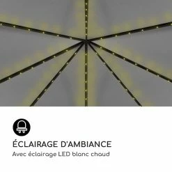 Bon marché 😉 Blumfeldt Pavillons Pour Réceptions Pantheon Solid Sky Ambient Solar Pergola Avec Toit 3x4m 🤩 -Jardin-et-Bricolage Soldes 10035906 fr 0003 logo