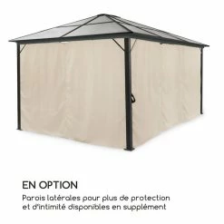 De gros 👍 Blumfeldt Pavillons Pour Réceptions Pantheon Solid Sky Ambient Solar Pergola Avec Toit 3x4m 😍 -Jardin-et-Bricolage Soldes 10035907 fr 0004 logo