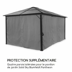 Les meilleures critiques de 😍 Blumfeldt Pavillons Pour Réceptions Pantheon Solid Sky Parois Latérales Pour Pergola ⭐ -Jardin-et-Bricolage Soldes 10035908 fr 0003 logo