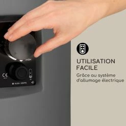Meilleure vente 😉 Blumfeldt Chauffages Radiants Et Poêles De Jardin Foyer à Gaz Crete ✔️ -Jardin-et-Bricolage Soldes 10035931 fr 0004 logo