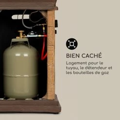 Vente flash 😀 Blumfeldt Chauffages Radiants Et Poêles De Jardin Prati Foyer à Gaz 🤩 -Jardin-et-Bricolage Soldes 10035934 fr 0006 logo