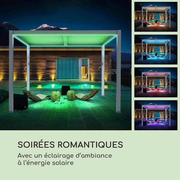 Meilleure affaire 🧨 Blumfeldt Pavillons Pour Réceptions Pantheon Climax Ambient 3 X 3 M 🎁 4 Meilleure affaire 🧨 Blumfeldt Pavillons Pour Réceptions Pantheon Climax Ambient 3 X 3 M 🎁 – Image 4