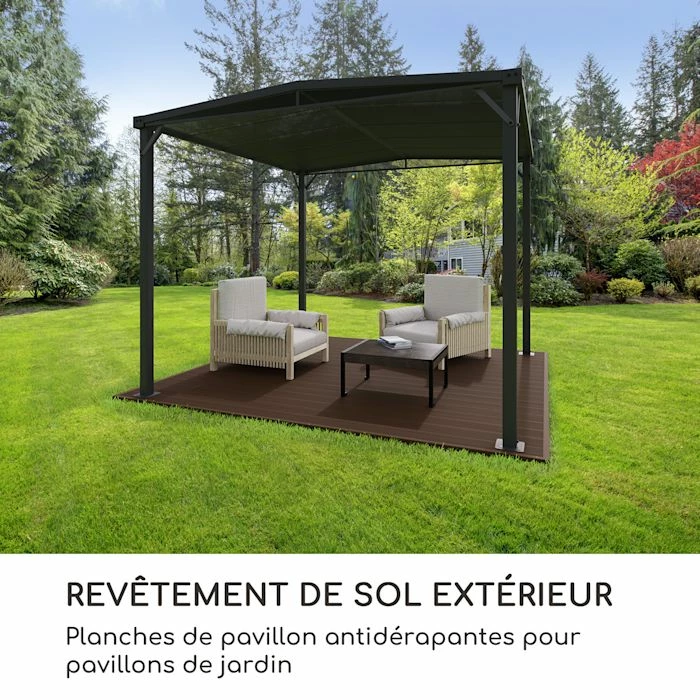 Nouveau đ Blumfeldt Pavillons Pour RĂ©ceptions Pantheon Solid Ground Planches De Pergola 3x3 M đ 2 Nouveau đ Blumfeldt Pavillons Pour RĂ©ceptions Pantheon Solid Ground Planches De Pergola 3x3 M đ â Image 2