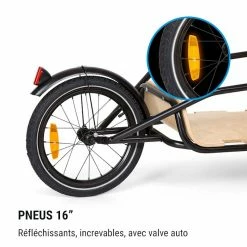 Bon marché 🥰 KLARFIT Camping & Randonnée Remorque à Vélo Companion Chaser 🎉 -Jardin-et-Bricolage Soldes 10036063 fr 0005 logo