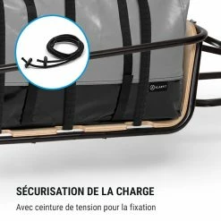 Bon marché 🥰 KLARFIT Camping & Randonnée Remorque à Vélo Companion Chaser 🎉 -Jardin-et-Bricolage Soldes 10036063 fr 0006 logo